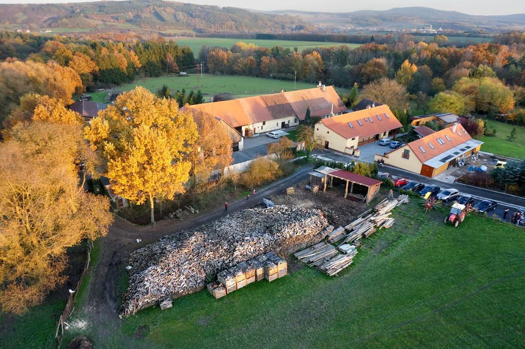 Penzion Farma Dvorec Radnice Eksteriør billede